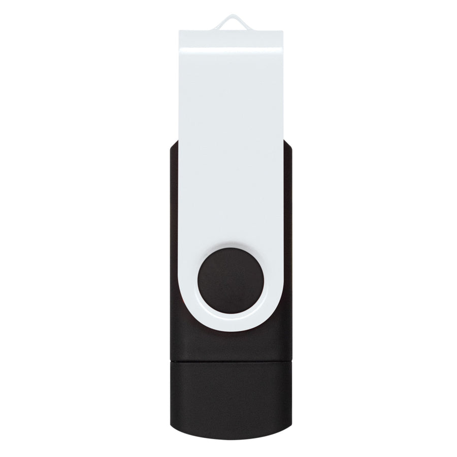 Apex 16GB Dual Flash Drive (White)