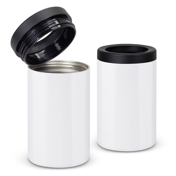 Fjord Vacuum Stubby Cooler (White)