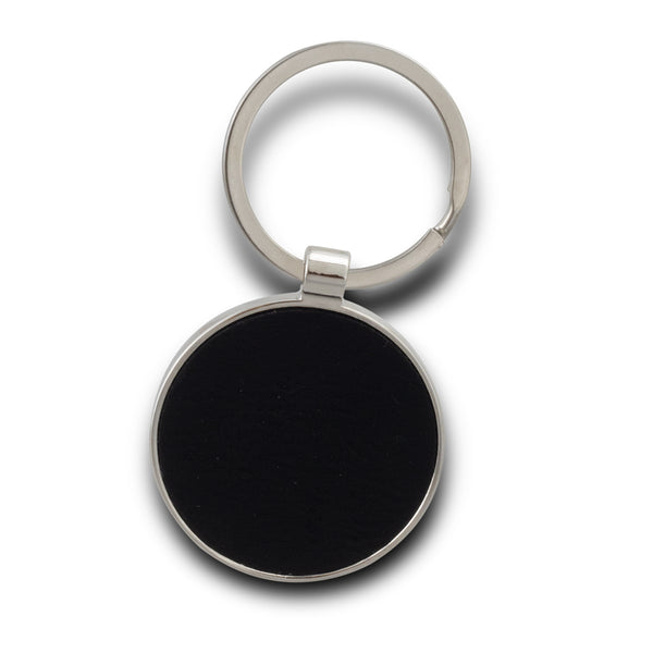 Clip Key Ring - Round (Black)