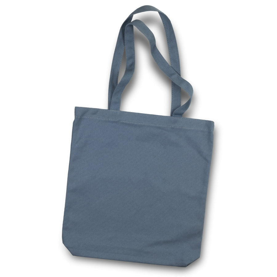 Merino Canvas Tote Bag (Petrol Blue)