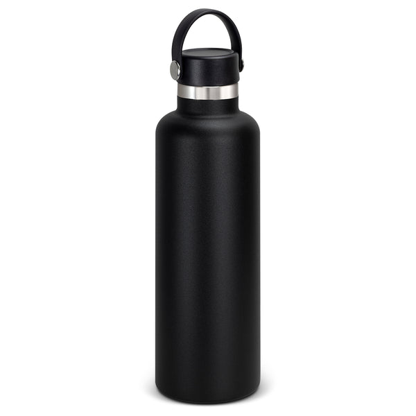 Fjord Vacuum Bottle 1L - Carry Lid (Black)