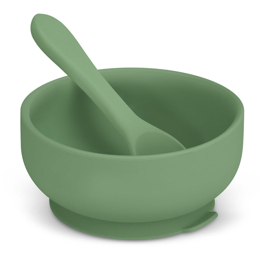 Basin Kids Suction Bowl Set (Sage)