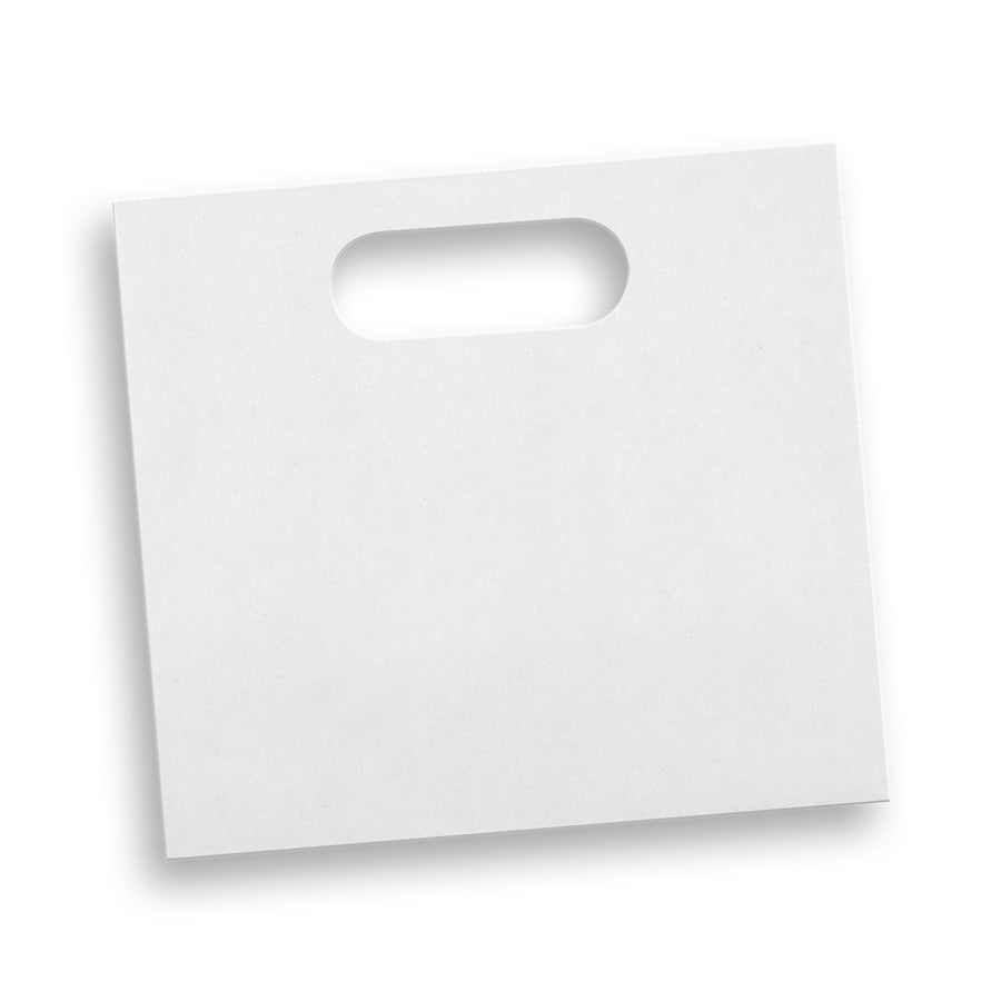 Loom Medium Die Cut Paper Bag Landscape (White)