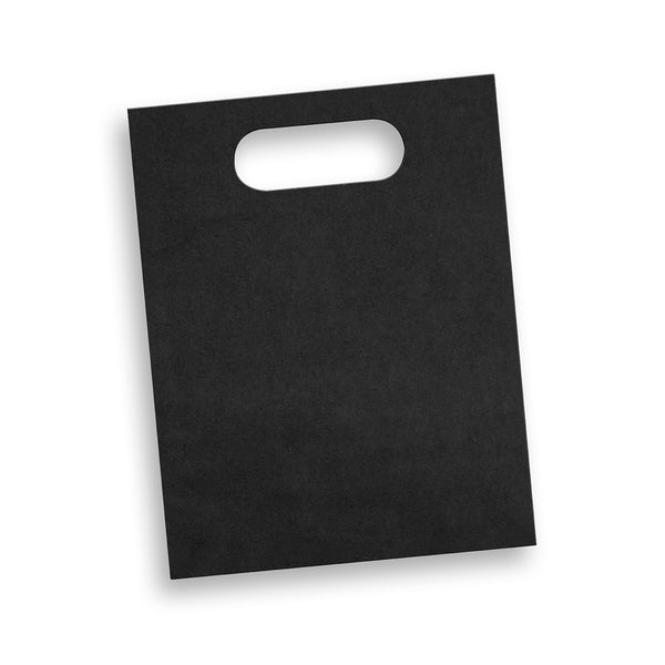 Kraft Medium Die Cut Paper Bag Portrait (Black)