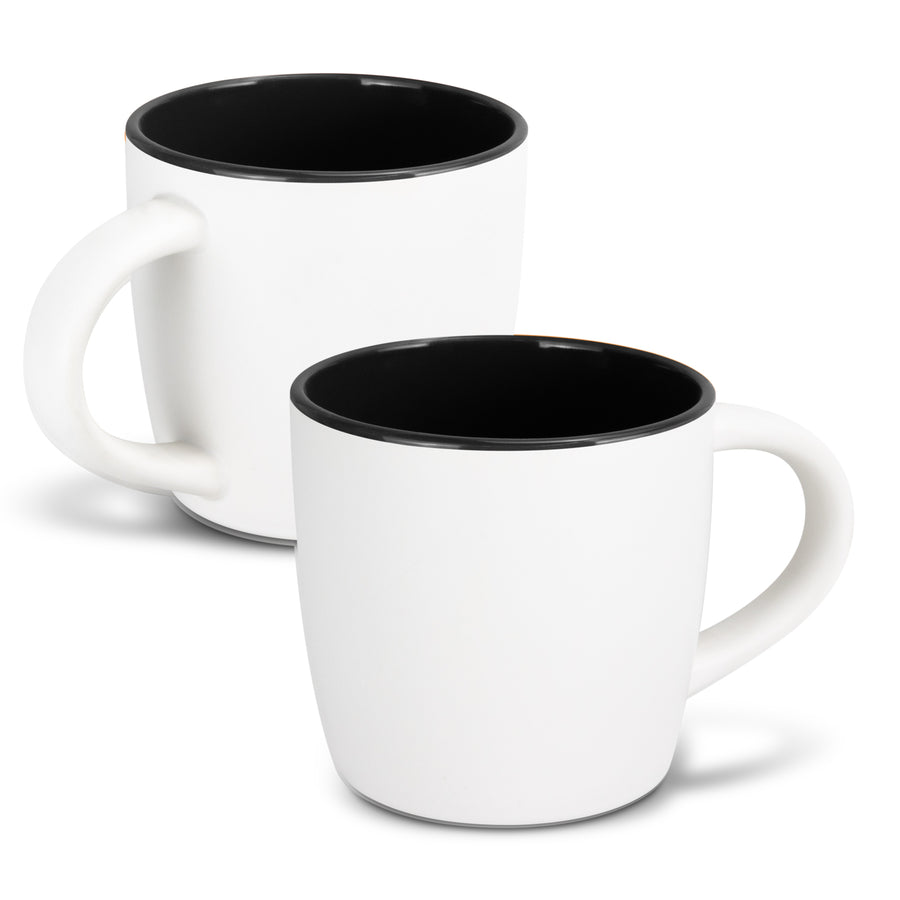Brew Coffee Mug - Two-Tone (White/Black)