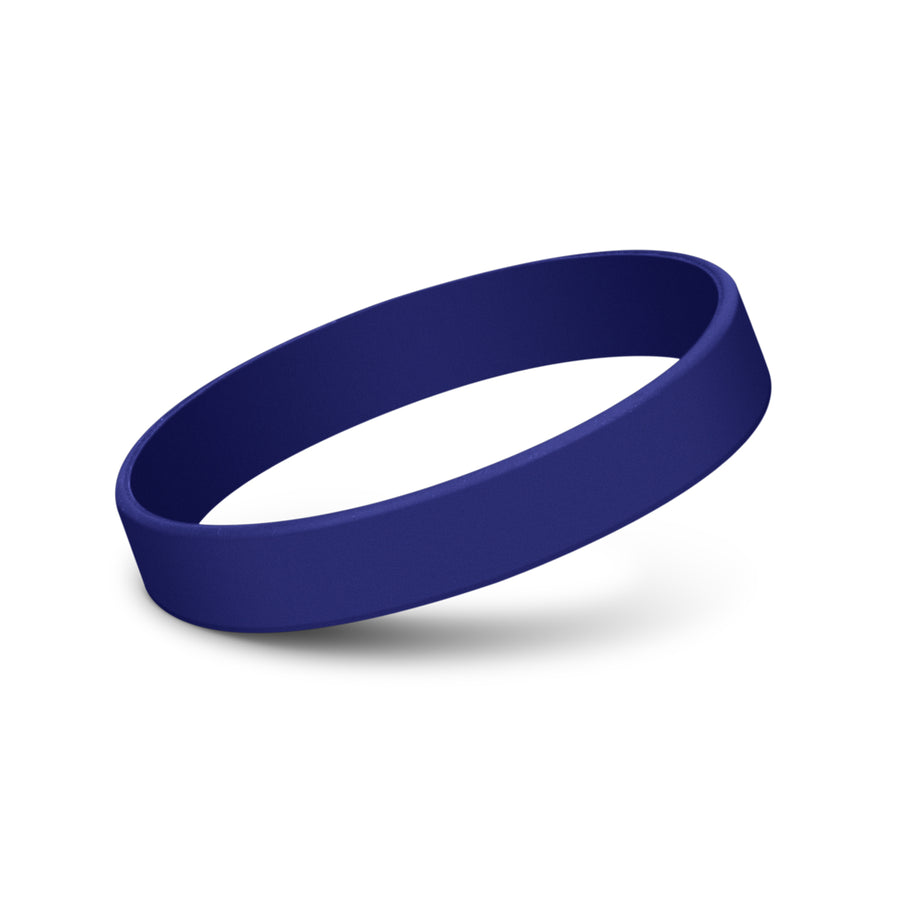 Strike Silicone Wrist Band (Dark Blue)