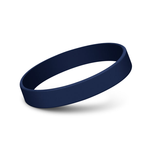 Strike Silicone Wrist Band (Navy)