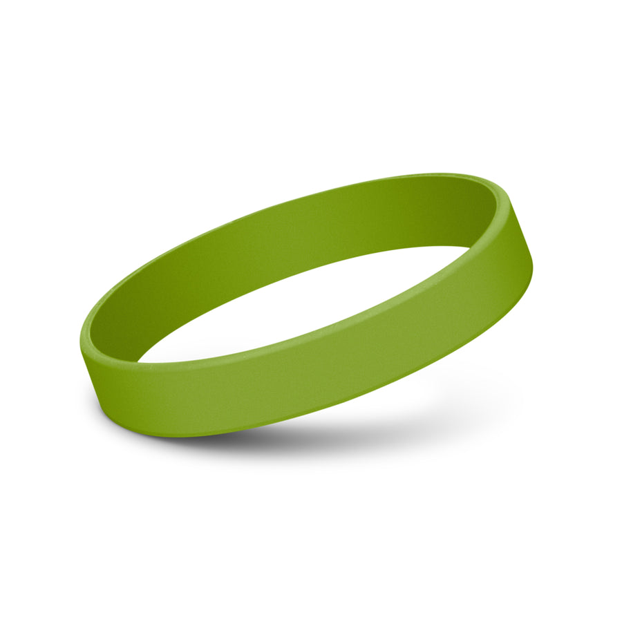 Strike Silicone Wrist Band - Embossed (Bright Green)