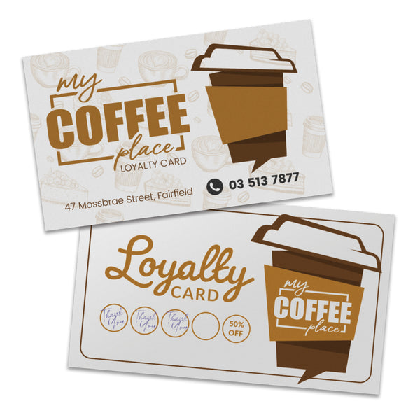 Parchment Loyalty Card (White)