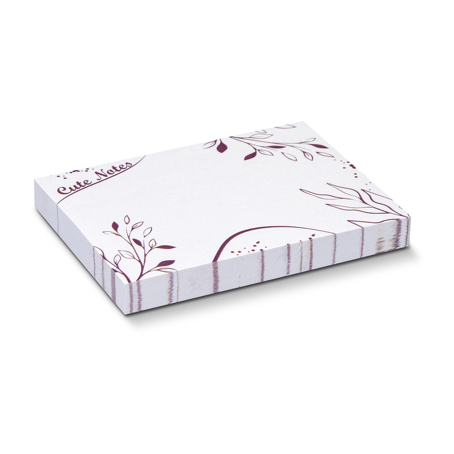 Mark Sticky Pad 100 x 75mm - 100 Sheets (White)