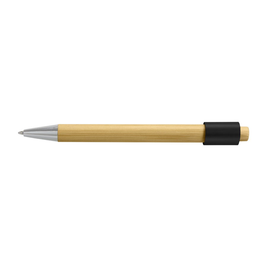 Flux Bamboo Spinner Pen (Natural/Black)