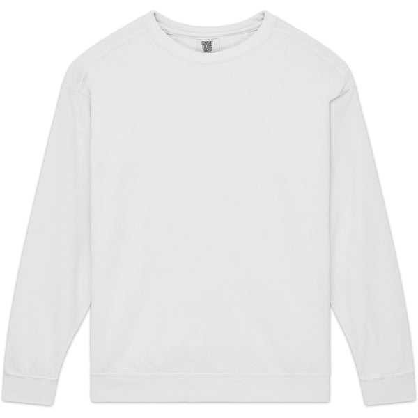 Comfort Colors 1566 Crewneck (White)