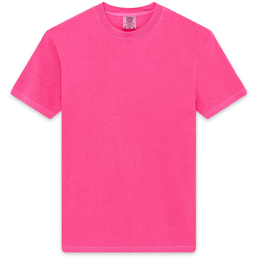 Comfort Colors 1717 T-Shirt (Neon Pink)