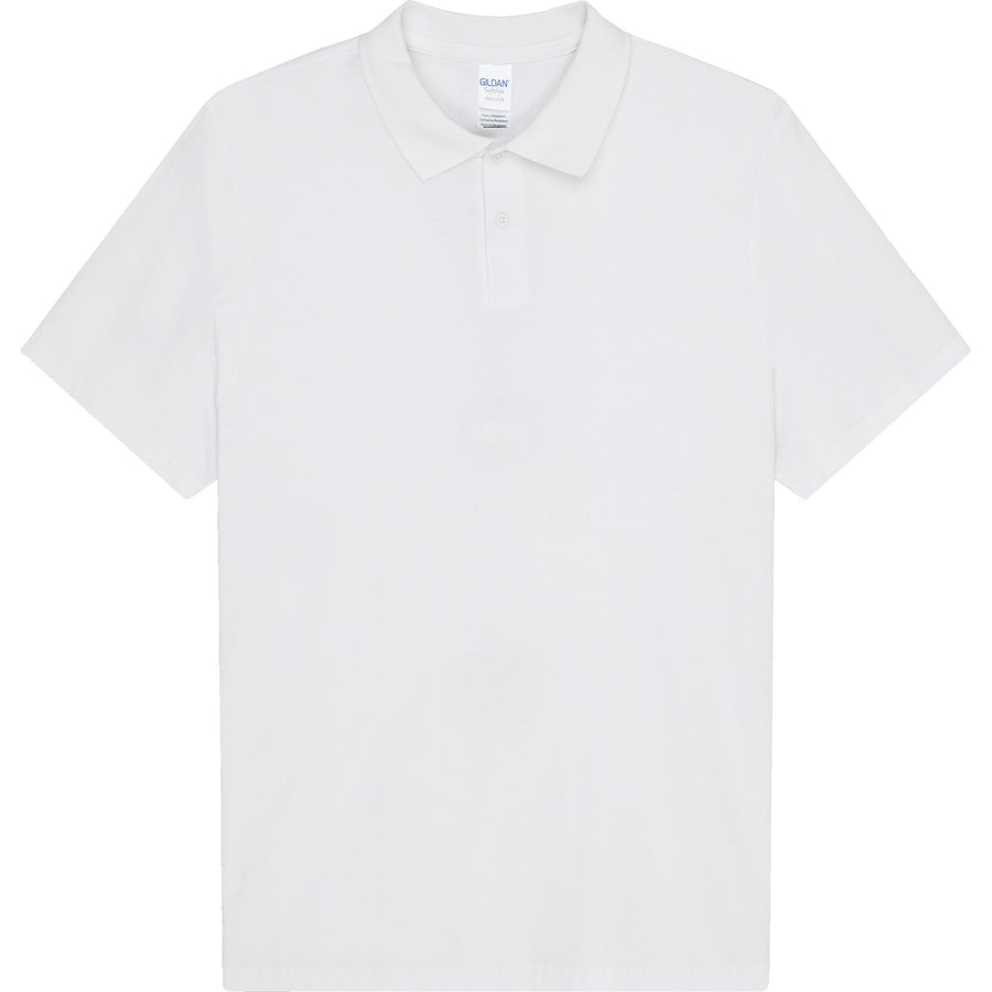 Gildan Softstyle 64800 Polo Shirt (White)