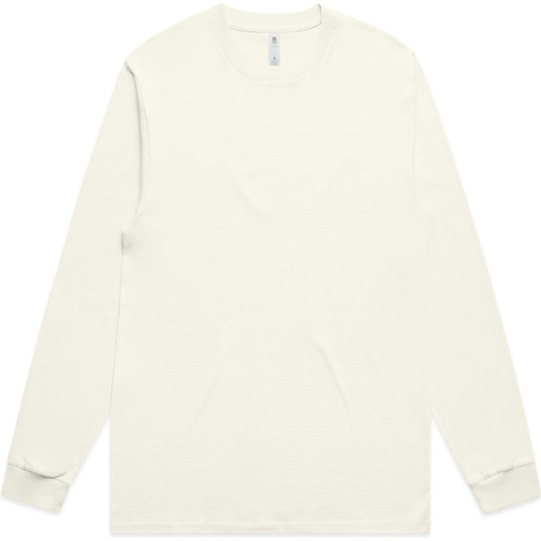 AS Colour Block L/S Tee | 5054 (Ecru)