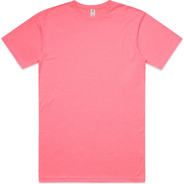 AS Colour Block Safety Tee | 5050F (Safety Pink)