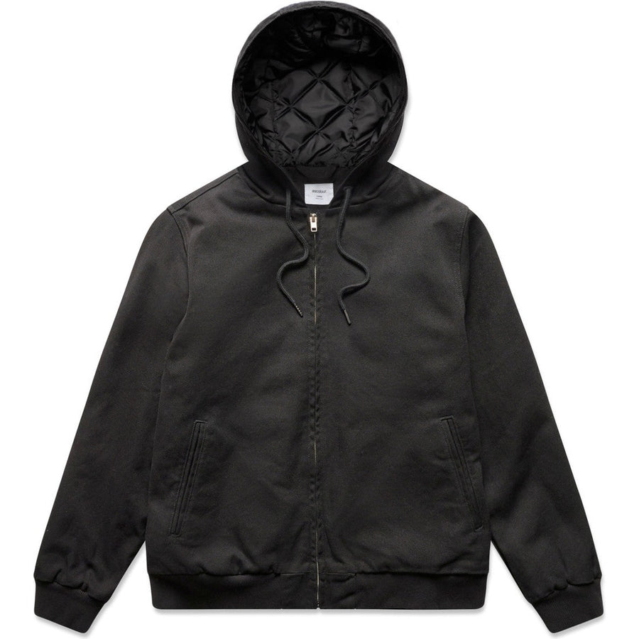 AS Colour Canvas Bomber Hood Jacket | 5532 (Black)