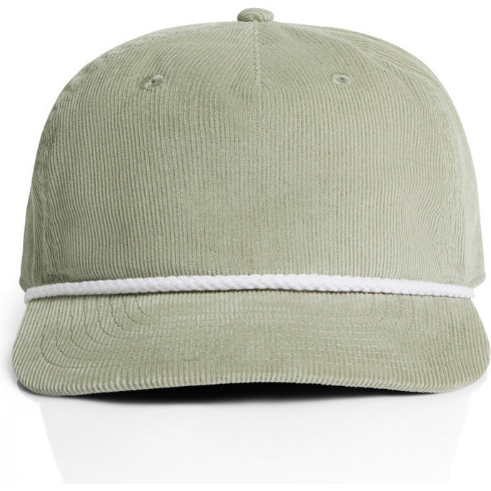 AS Colour Class Cord Rope Cap | 1185 (Eucalyptus/White)