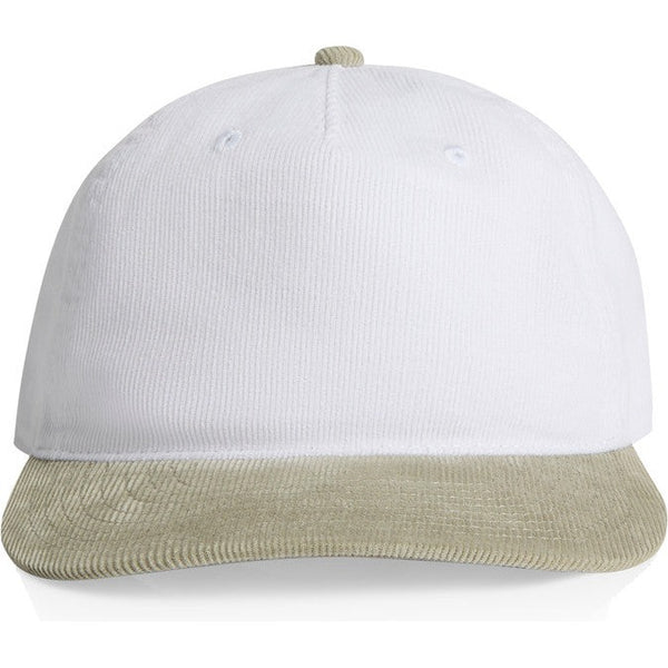 AS Colour Class Cord Two-Tone Cap | 1159 (White/Eucalyptus)