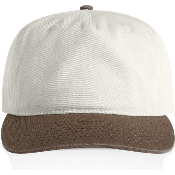 AS Colour Class Two-Tone Cap | 1154 (Natural/Walnut)