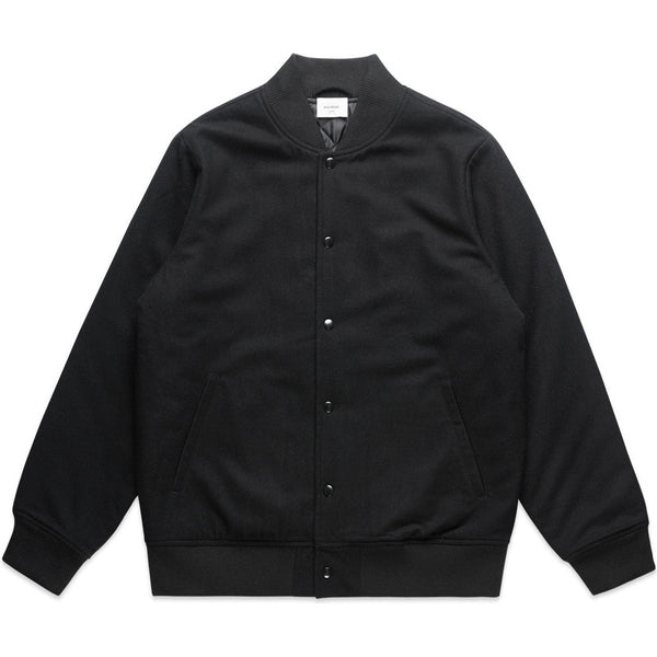 AS Colour Felt Bomber Jacket | 5512 (Black)