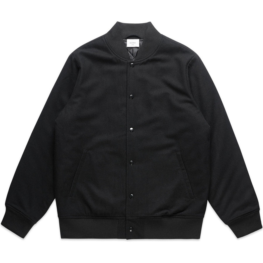 AS Colour Felt Bomber Jacket | 5512 (Black)