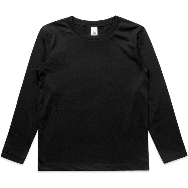 AS Colour Kids Staple L/S Tee | 3007 (Black)