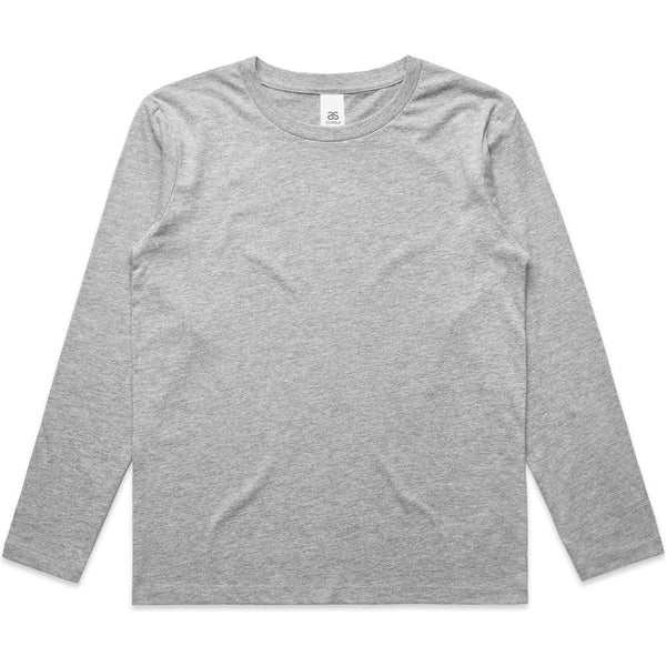 AS Colour Kids Staple L/S Tee | 3007 (Grey Marle)