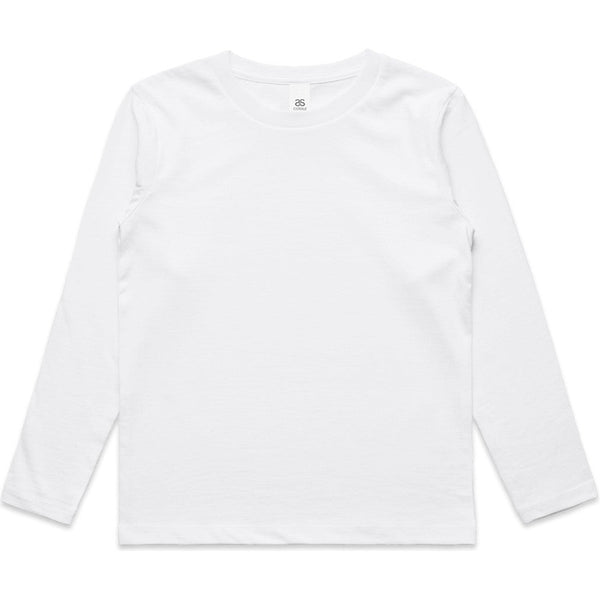 AS Colour Kids Staple L/S Tee | 3007 (White)