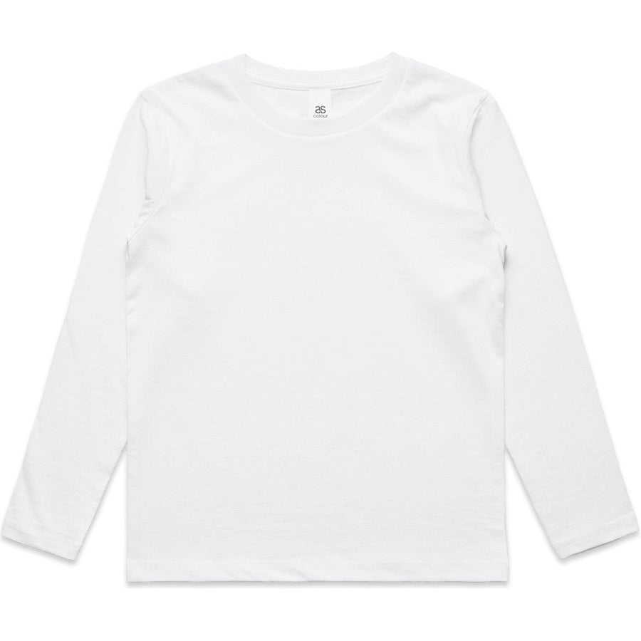 AS Colour Kids Staple L/S Tee | 3007 (White)