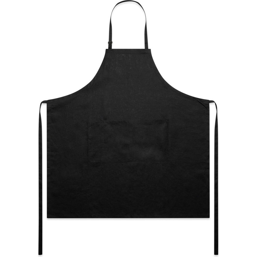 AS Colour Linen Apron | 1086 (Black)