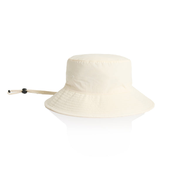 AS Colour Nylon Wide Brim Bucket Hat | 1174 (Ecru)