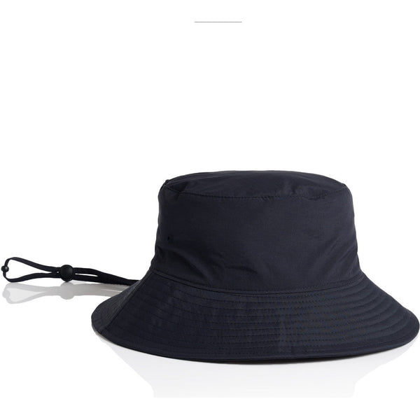 AS Colour Nylon Wide Brim Bucket Hat | 1174 (Navy)