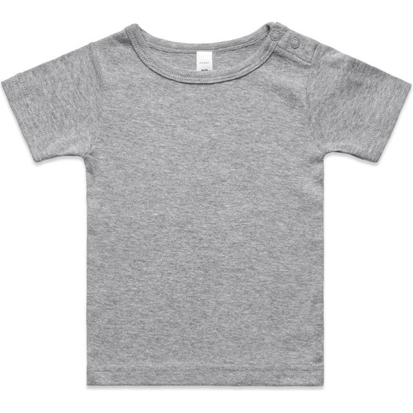 AS Colour Organic Infant Wee Tee | 3001 (Grey Marle)