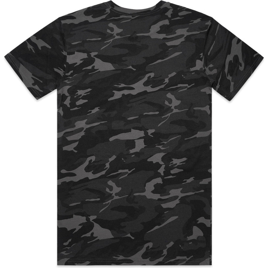 AS Colour Staple Camo Tee | 5001C (Black Camo)