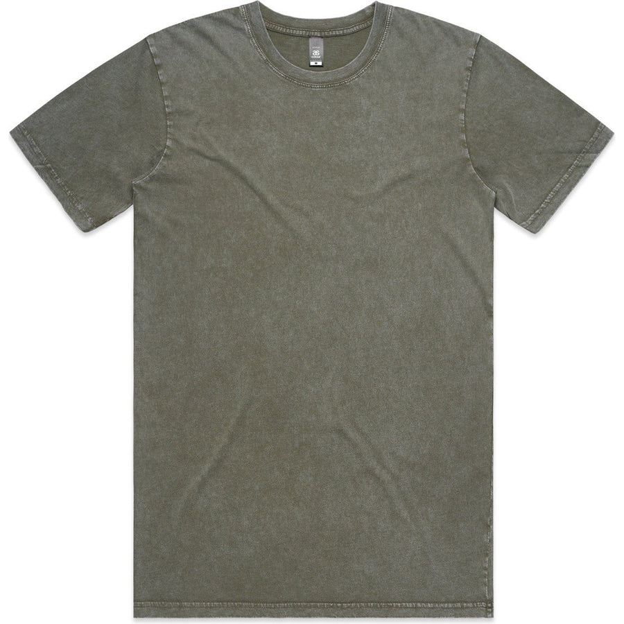 AS Colour Staple Stone Wash Tee | 5040 (Moss Stone)
