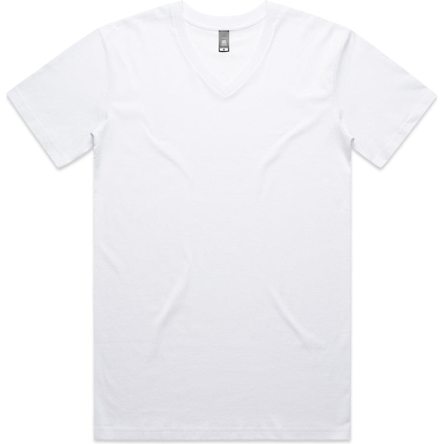 AS Colour Staple V Neck Tee | 5001V (White)