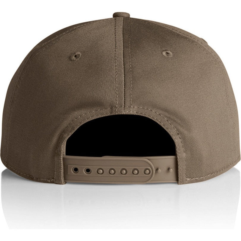 AS Colour Stock 7-Panel Cap | 1184 (Walnut)