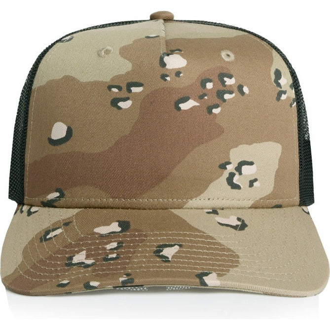AS Colour Stock Contrast Camo Trucker | 1110C (Desert Camo/Black)