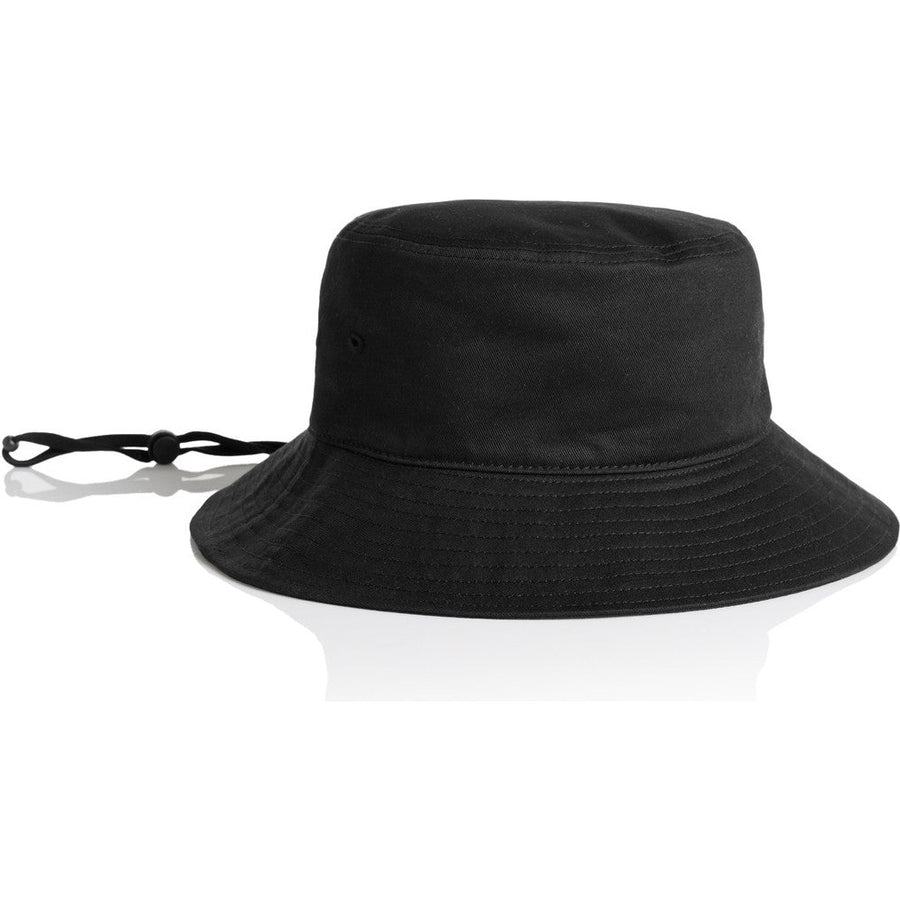 AS Colour Wide Brim Bucket Hat | 1172 (Black)