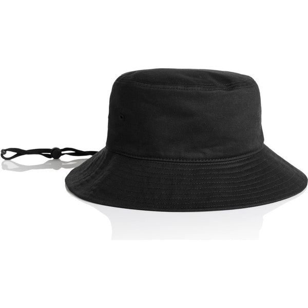 AS Colour Wide Brim Bucket Hat | 1172 (Black)