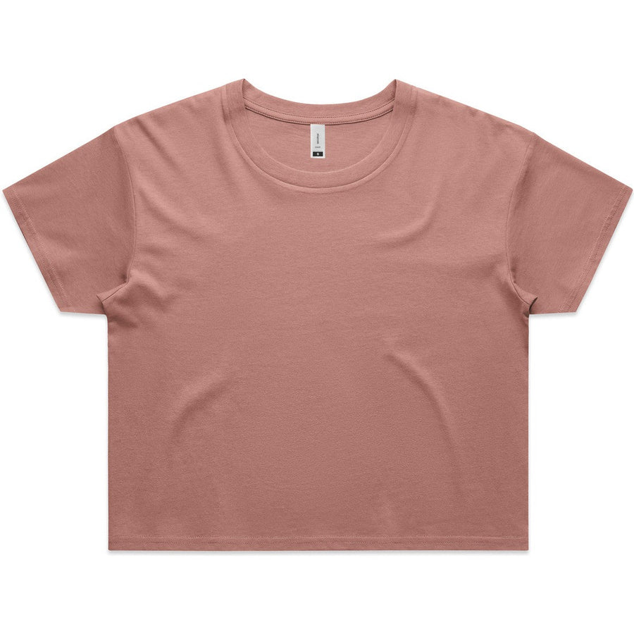 AS Colour Women's Crop Tee | 4062 (Hazy Pink)