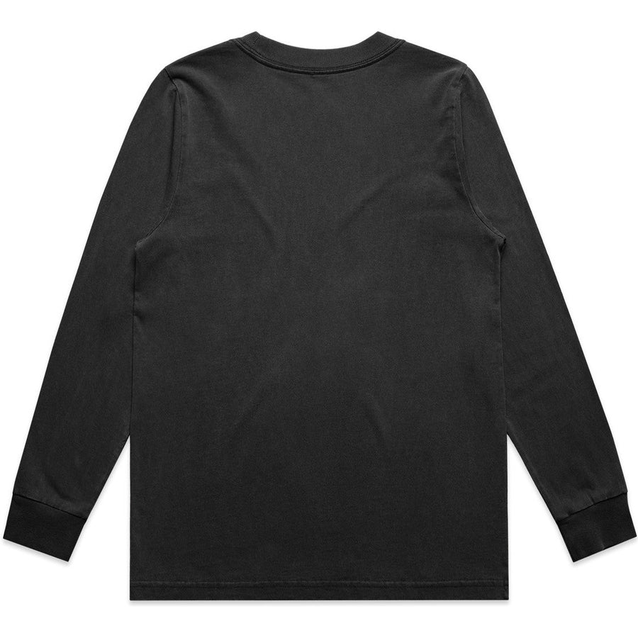 AS Colour Women's Heavy Faded L/S Tee | 4083 (Faded Black)