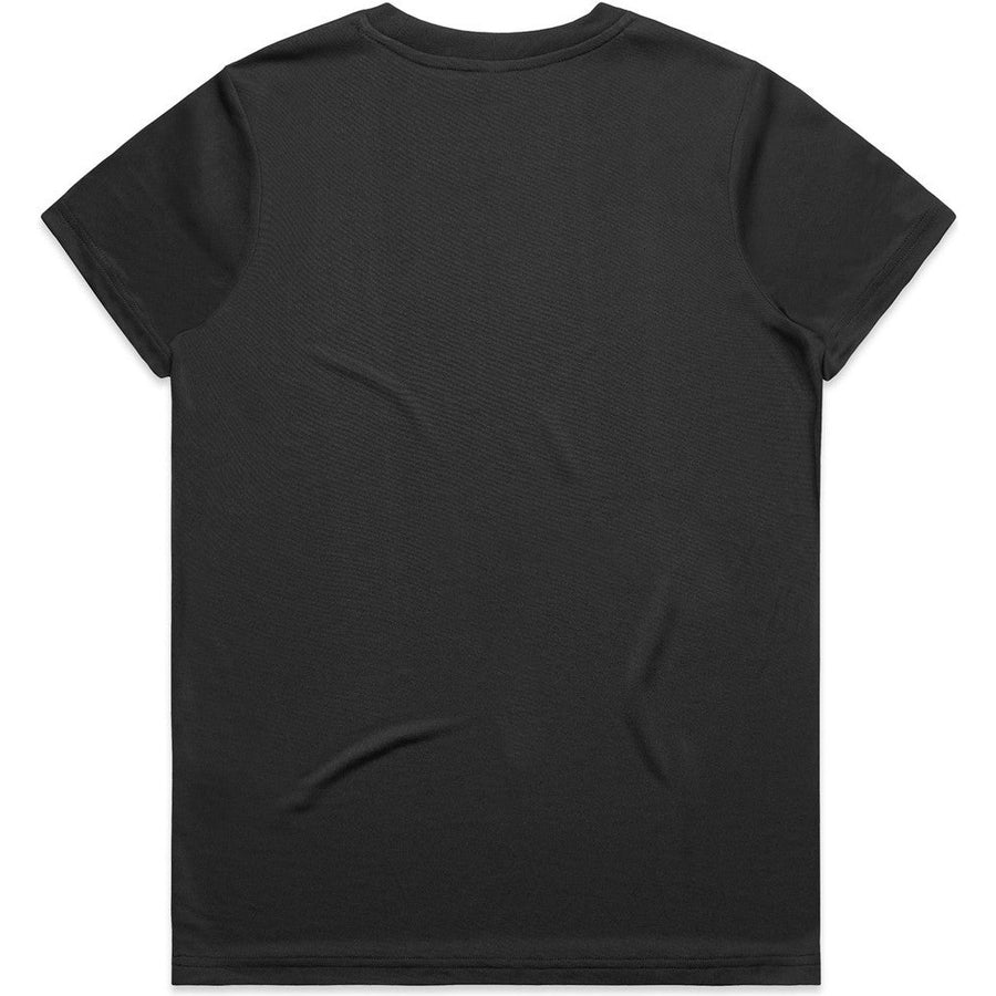 AS Colour Women's Maple Active Tee | 4001A (Black)