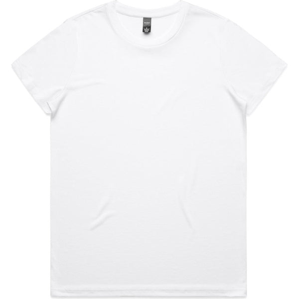 AS Colour Women's Maple Active Tee | 4001A (White)