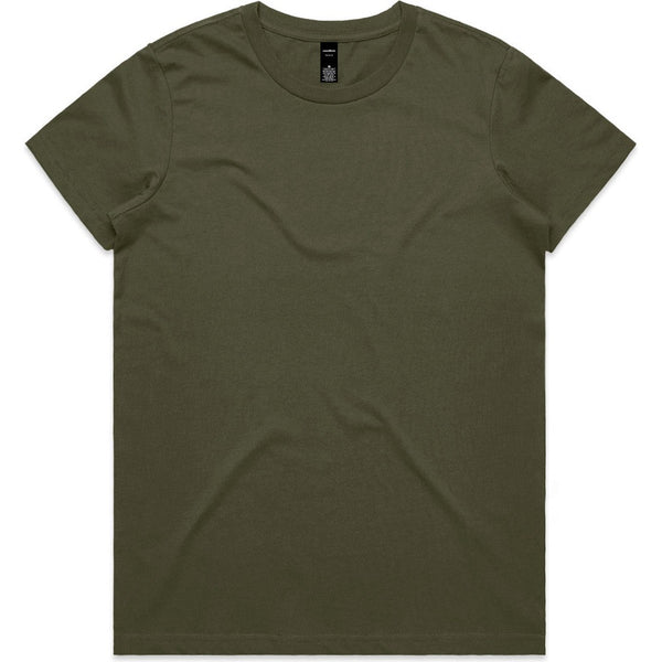 AS Colour Women's Maple Tee | 4001 (Army)