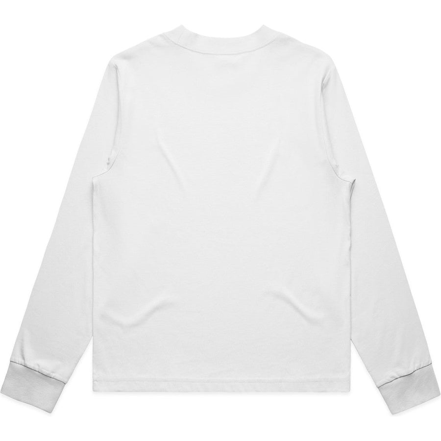 AS Colour Women's Mock L/S Tee | 4070 (White)