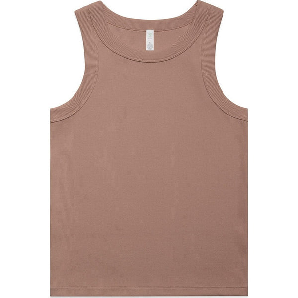 AS Colour Women's Organic Rib Tank | 4063G (Hazy Pink)