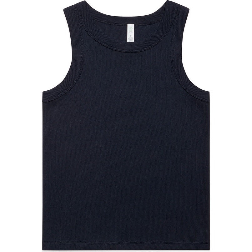 AS Colour Women's Organic Rib Tank | 4063G (Navy)