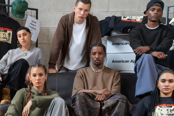American Apparel for Drops: The Blank That Built American Streetwear (And Why Your Customers Already Know How It Fits)